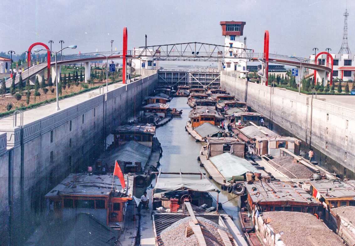 京杭運河淮陰三線船閘工程